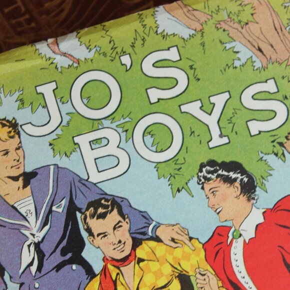 Vintage 1960s Book, "Jo's Boys" by Louisa May Alcott, A Sequel to Little Women - Picture 2 of 10